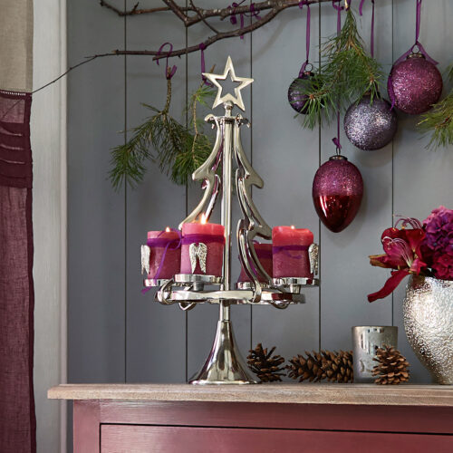 Adventskranzständer Gaetana - Loberon