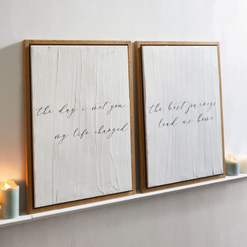 Dekoboard 2er Set Nawel - Loberon