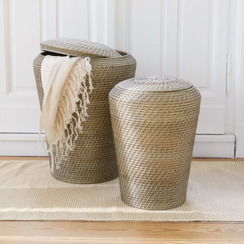 Wäschekorb 2er Set Nora - Loberon