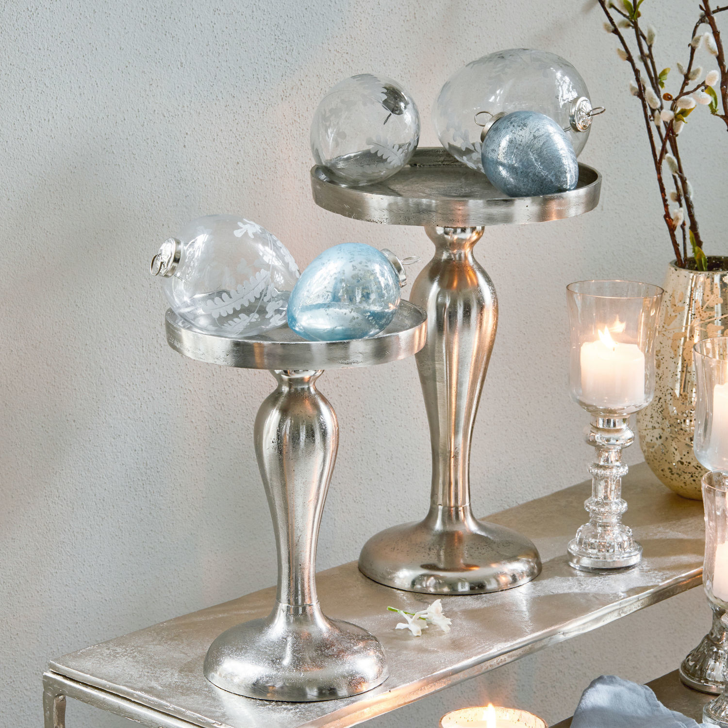 Etageren 2er Set Asgerda - Loberon