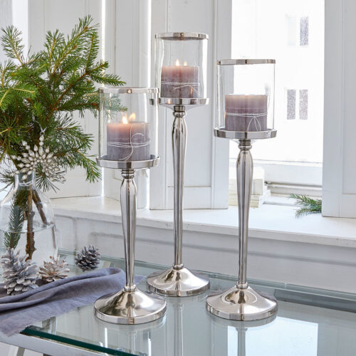 Kerzenständer 3er Set Serres - Loberon