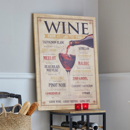 Dekoboard Winecard - Loberon