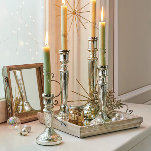 Kerzenständer 4er Set Selby - Loberon