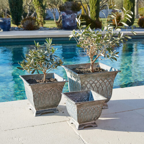 Übertopf 3er Set Klaireau - Loberon