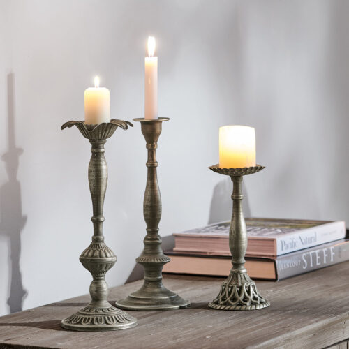 Kerzenständer 3er Set Chandra - Loberon