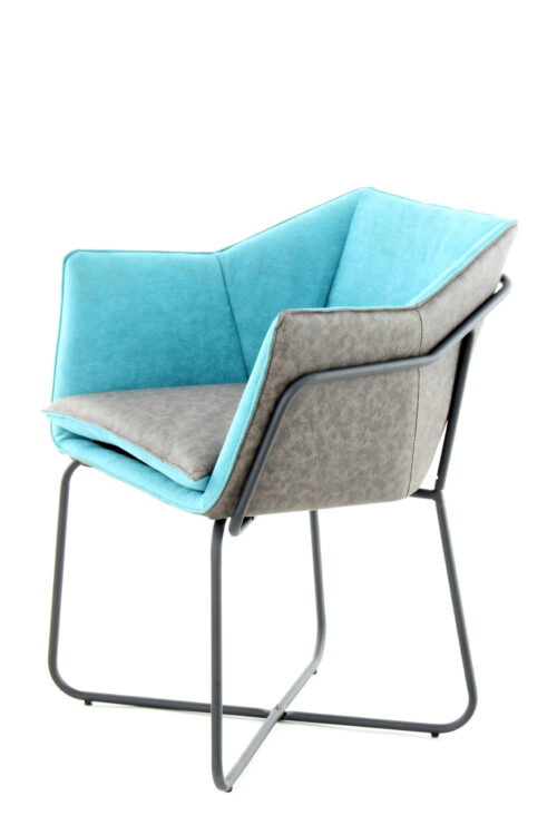 Stuhl Marietta 110 Petrol / Anthrazit