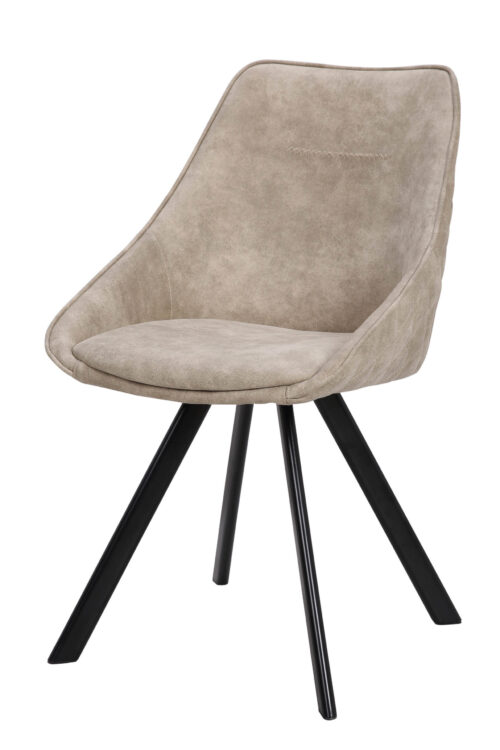 Stuhl Cowboy 110 2er-Set Hellbraun