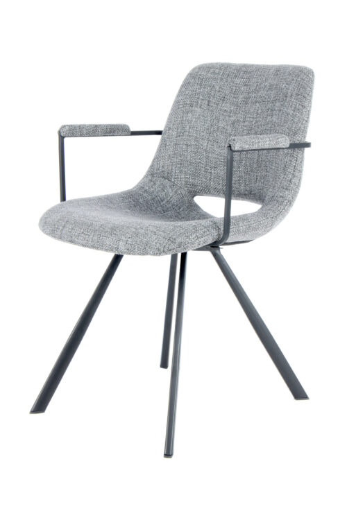 Stuhl Josephine 625 2er-Set Grau