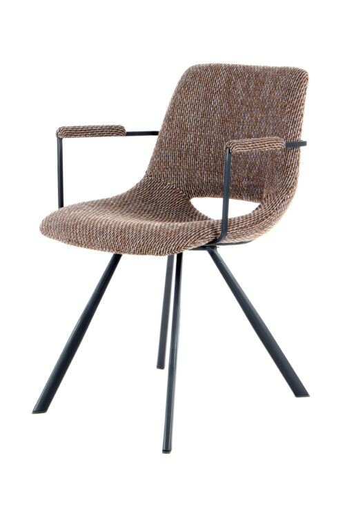 Stuhl Josephine 625 2er-Set Dunkelbraun