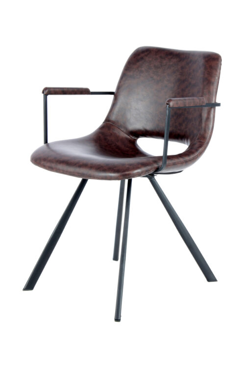 Stuhl Josephine 625 2er-Set Braun