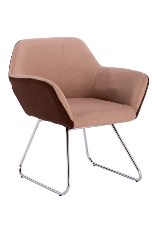 Stuhl Maxim 160 Dunkelbraun / Hellbraun