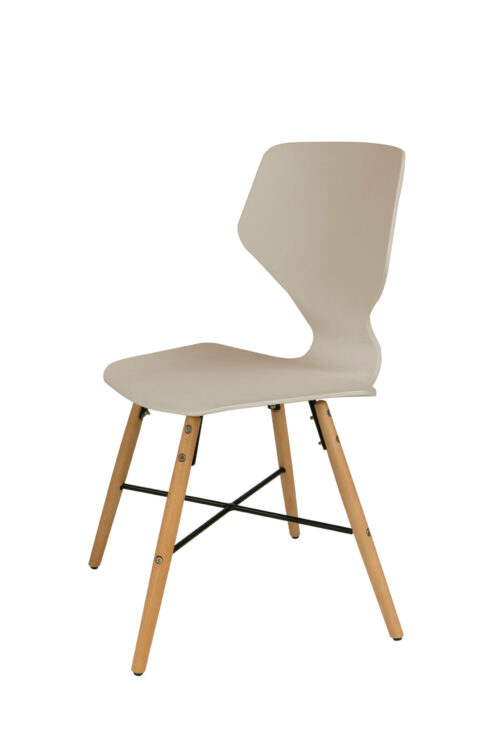 Stuhl Charlie 110 4er-Set Beige