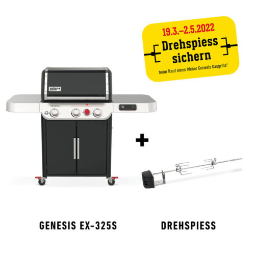 Gasgrill 'Genesis EX-325s', schwarz