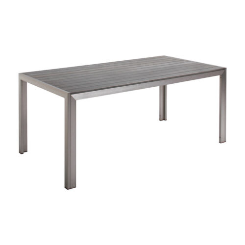 Best Tisch Seattle silber/anthrazit, ca. 180x88 cm