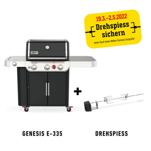 Gasgrill 'Genesis E-335', schwarz