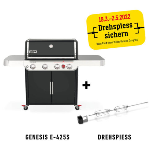 Gasgrill 'Genesis E-425s', schwarz
