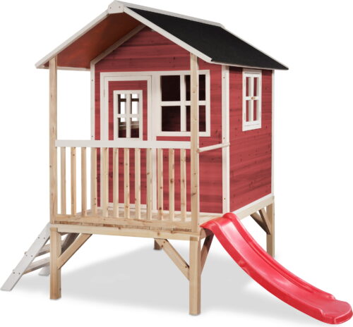 EXIT Toys Holzspielhaus Loft 300 - Red