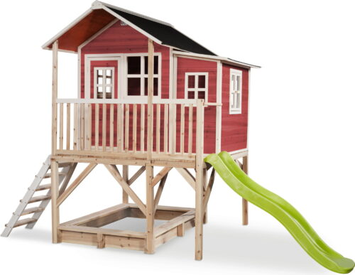 EXIT Toys Holzspielhaus Loft 550 - Red