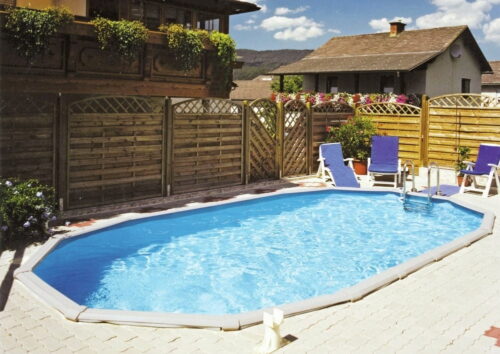 Steinbach Grande Pool Set Oval 549 x 366 x 135 cm - 1 Stk.