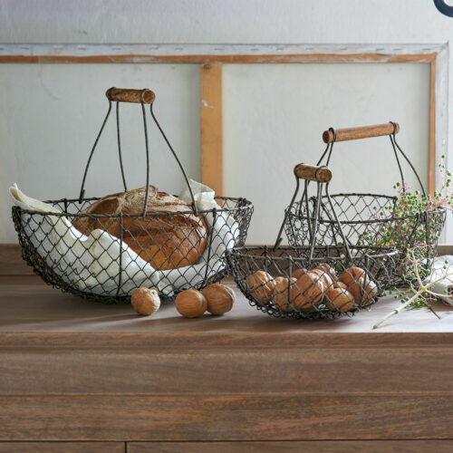 Drahtkorb 3er Set Baker - Loberon