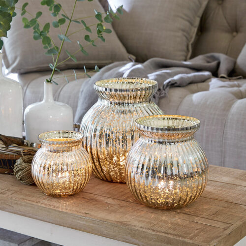 Windlicht 3er Set Mirtas - Loberon