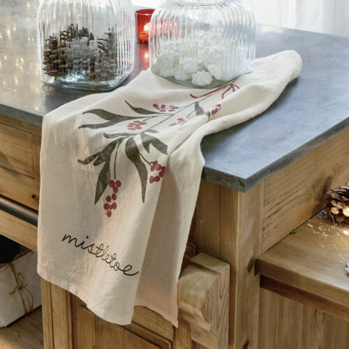 Geschirrtuch 2er Set Mistletoe - Loberon
