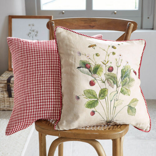 Kissenhülle 2er Set Strawberry - Loberon