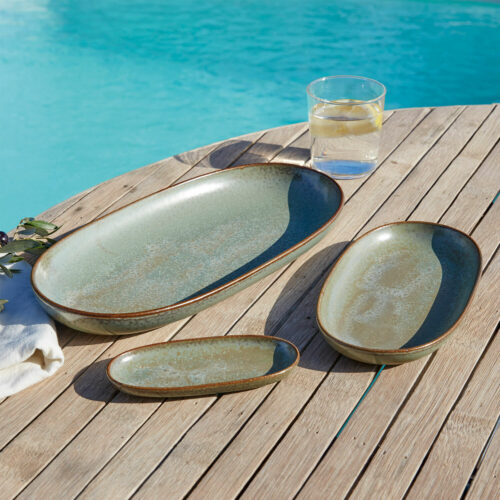 Servierplatte 3er Set Biarré - Loberon