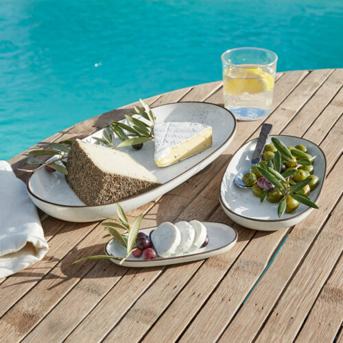 Servierplatte 3er Set Biarré - Loberon