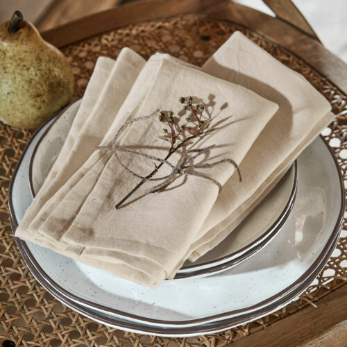 Serviette 4er Set Ghis - Loberon