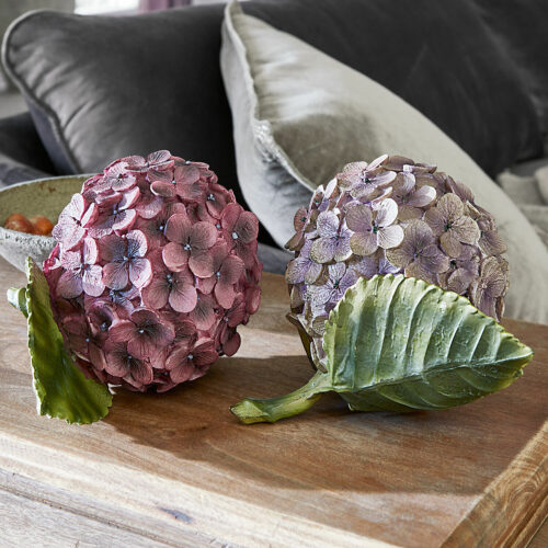 Dekoblume 2er Set Hortensie - Loberon