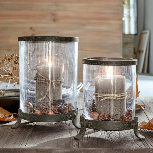 Windlicht 2er Set Lennard - Loberon