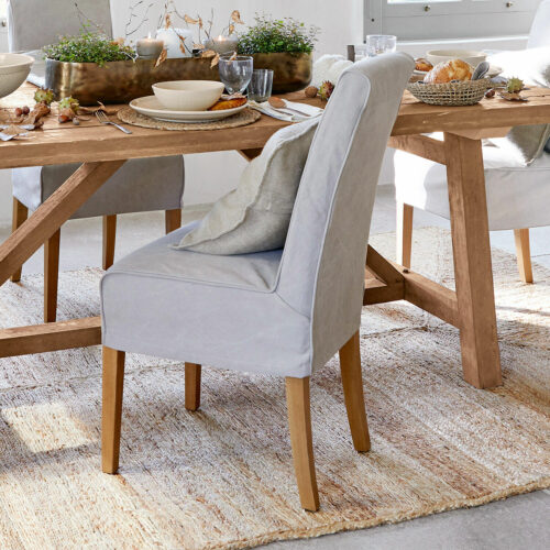 Stuhl mit Husse Mankato - Loberon