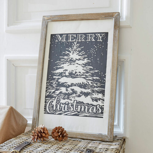 Dekoboard Merry Christmas - Loberon