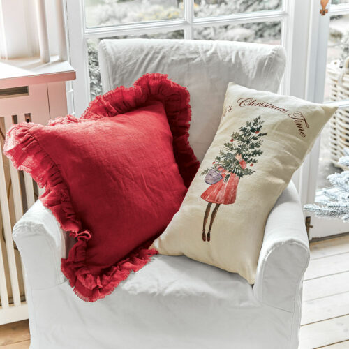 Kissenhülle 2er Set Christmas Time - Loberon