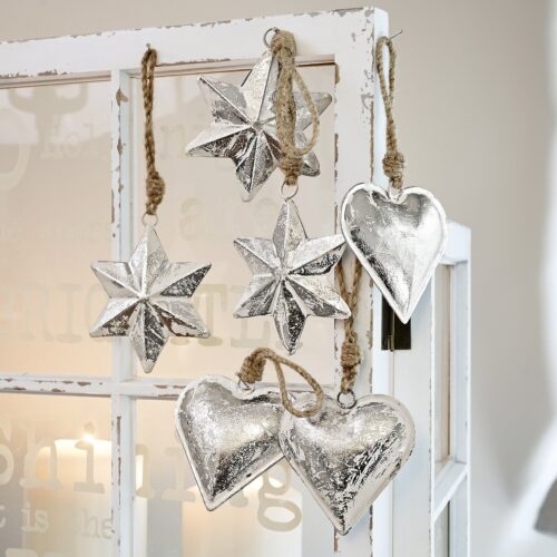 Deko-Anhänger 6er Set Frenja - Loberon