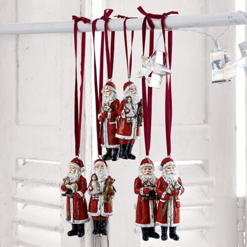 Weihnachtsmann 6er Set Corvin - Loberon