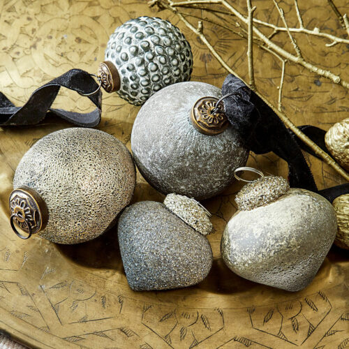 Weihnachtsschmuck 5er Set Michaud - Loberon