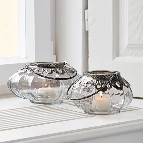 Windlicht 2er Set Leigh - Loberon