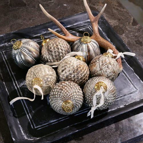 Weihnachtsschmuck 8er Set Silverlake - Loberon