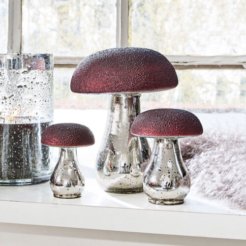 Deko-Pilz 3er Set Vejolles - Loberon