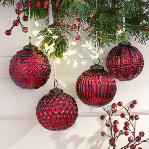 Weihnachtsschmuck 4er Set Rogna - Loberon