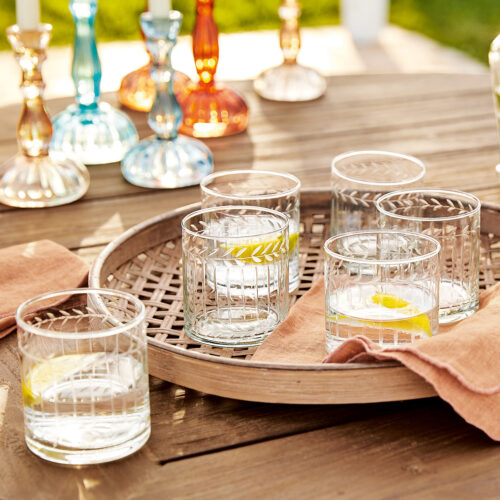 Glas 6er Set Padiès - Loberon