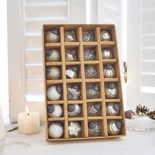 Weihnachtsschmuck 24er Set Sanary - Loberon