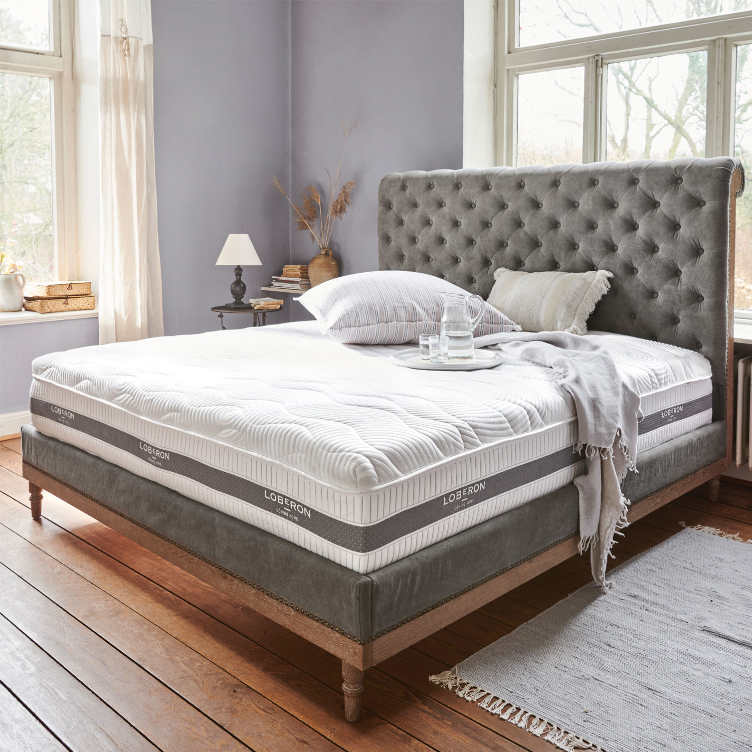 Matratze mit Topper 180x200 Raillimont - Loberon