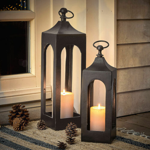 Laterne 2er Set Bigarré - Loberon