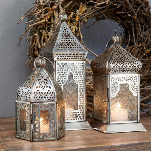 Laterne 3er Set Indian - Loberon