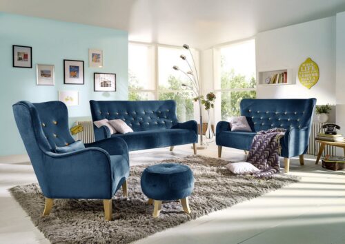 Max Winzer® Sessel »Medina«, Sessel Samt