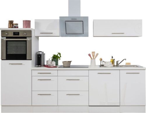 RESPEKTA Küchenzeile »RP280«, mit E-Geräten, Breite 280 cm