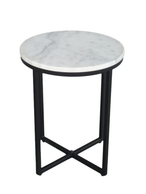 SIT Couchtisch »Beistelltisch Platte Marmor, Gestell Metall«, Platte Marmor, Gestell Metall